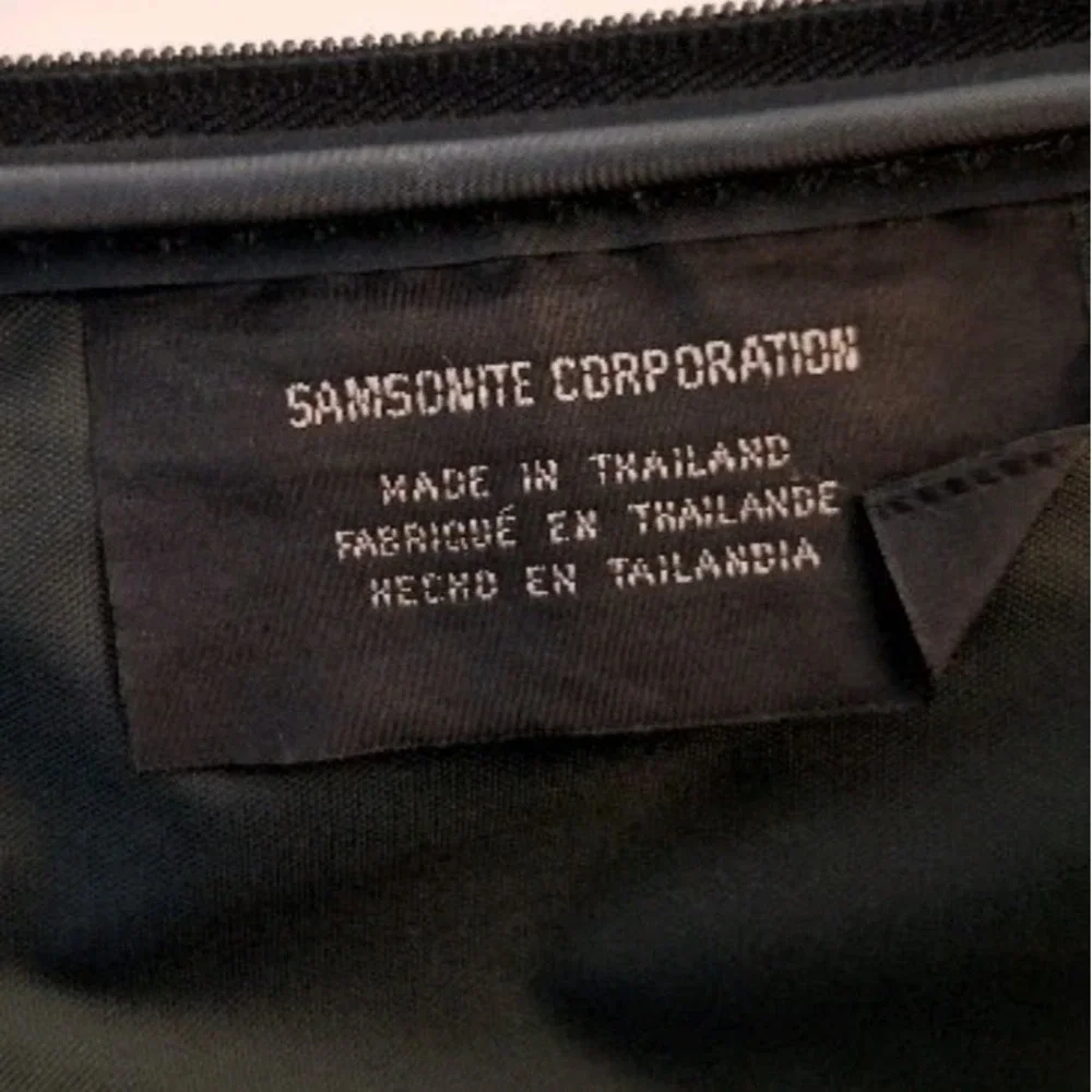 Samsonite Expandable Laptop Briefcase Carry On‎ Green Messenger Shoulder Bag EUC